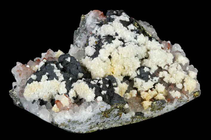 Quartz, Dolomite, Pyrite and Chalcopyrite Association - China #115487